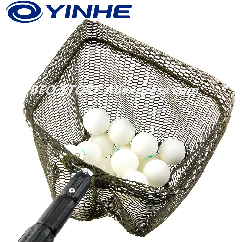 Yinhe Tafeltennis Bal Verzamelen Tool Gemakkelijk Pick Up Telescopische Ping Pong Bal Halen Recycle Tool Catch Netto