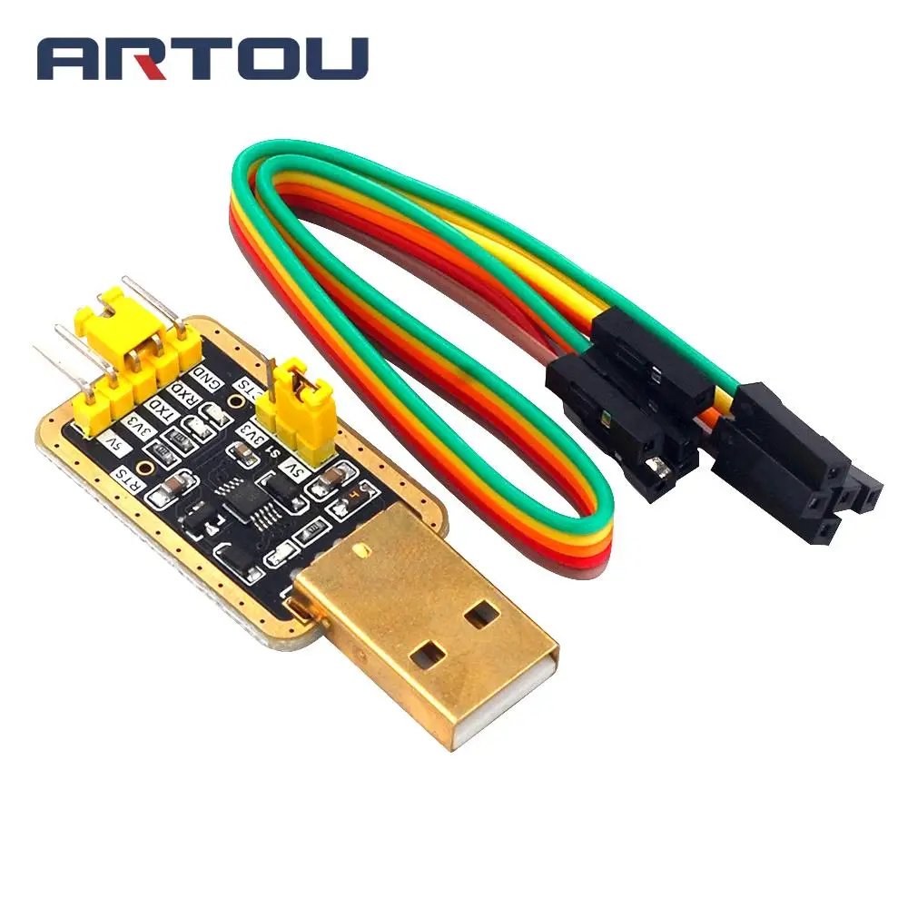 CH340E USB to TTL module to serial port in the nine upgrade Brush machine STC download line 340G