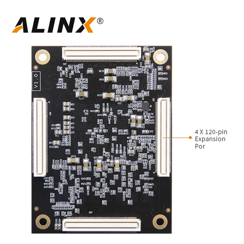 ALINX SoM ACU4EV ACU5EV: Xilinx Zynq UltraScale + MPSOC AI ZU4EV ZU5EV Módulo de grado Industrial