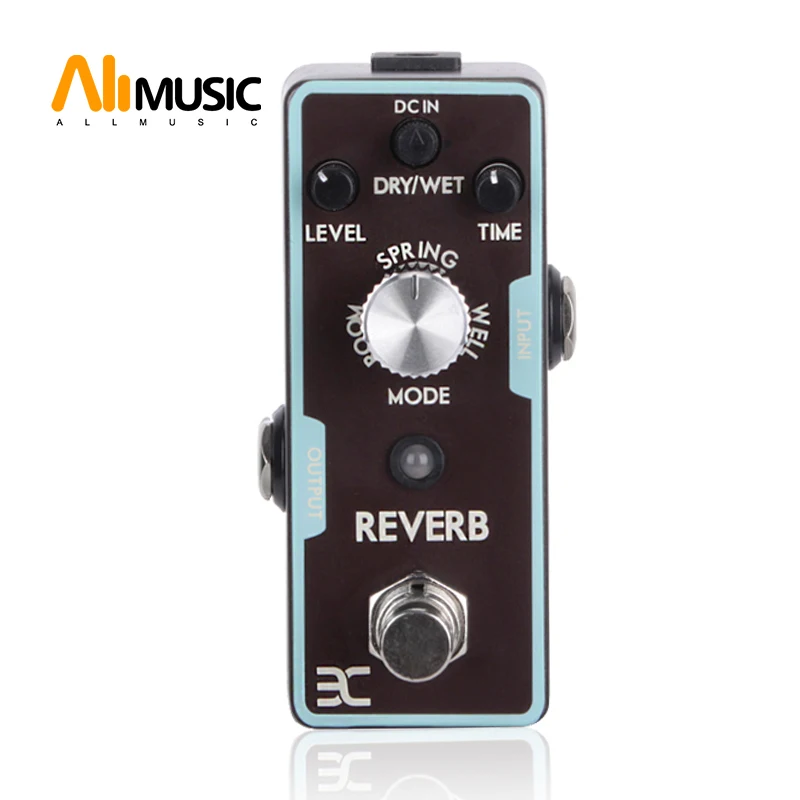 EX Micro Pedal REVERB Mini Guitar Reverb Effect Pedal True Bypass Guitar Accessories