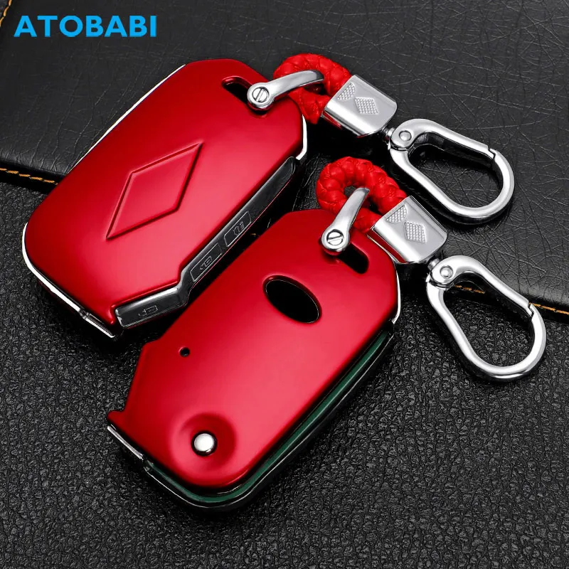 

ATOBABI ABS Car Key Cases For Kia Sportage Ceed Sorento Cerato Forte Soul Niro 2019 2020 Folding Remote Control Protector Cover