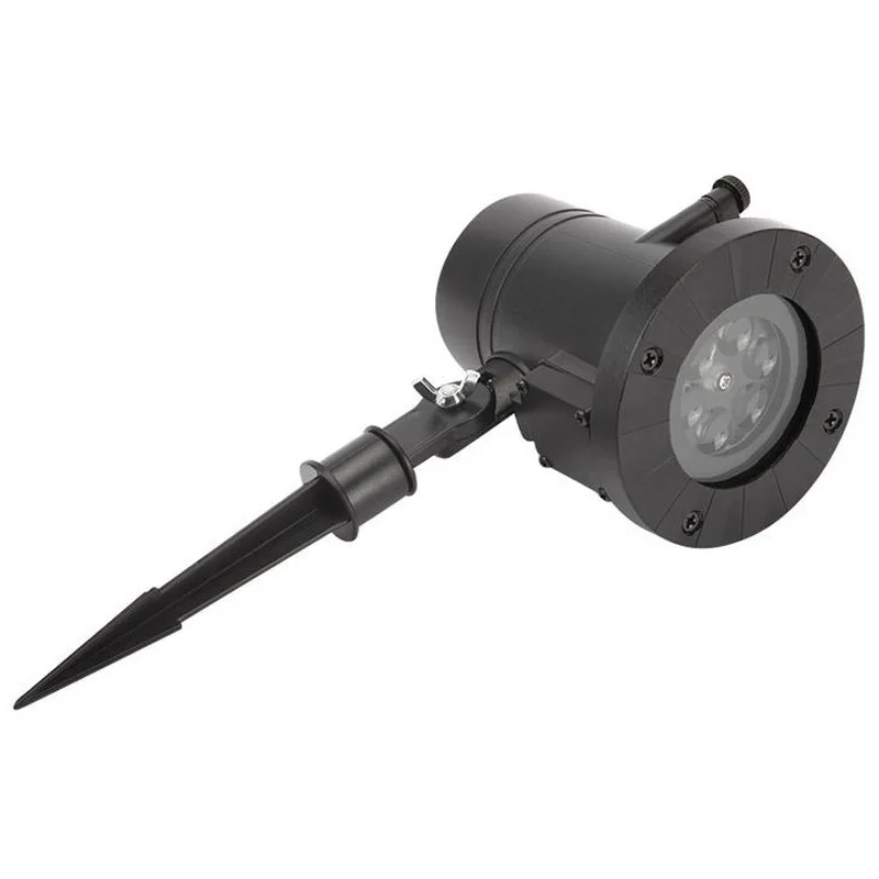 12 Patterns Christmas Laser Snowflake Projector Lamp Halloween Outdoor LED Disco Lights Home Garden Star Light Indoor Decoration