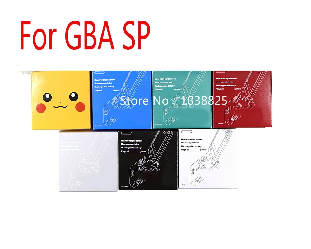 

20pcs New packing box for GBA SP packing carton box for Gameboy advance SP game console protect box