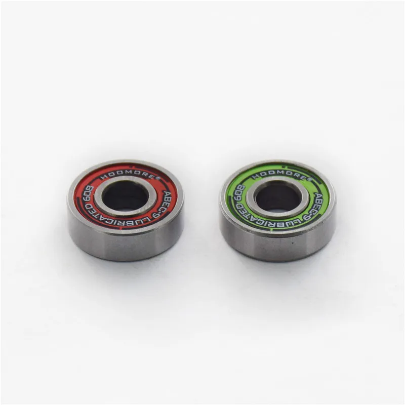 7 beads lubricated 608RS 608 skating bearing for Inline Speed Roller Skates Shoes Skateboard Patines spacer Wrench Tool 16 pcs