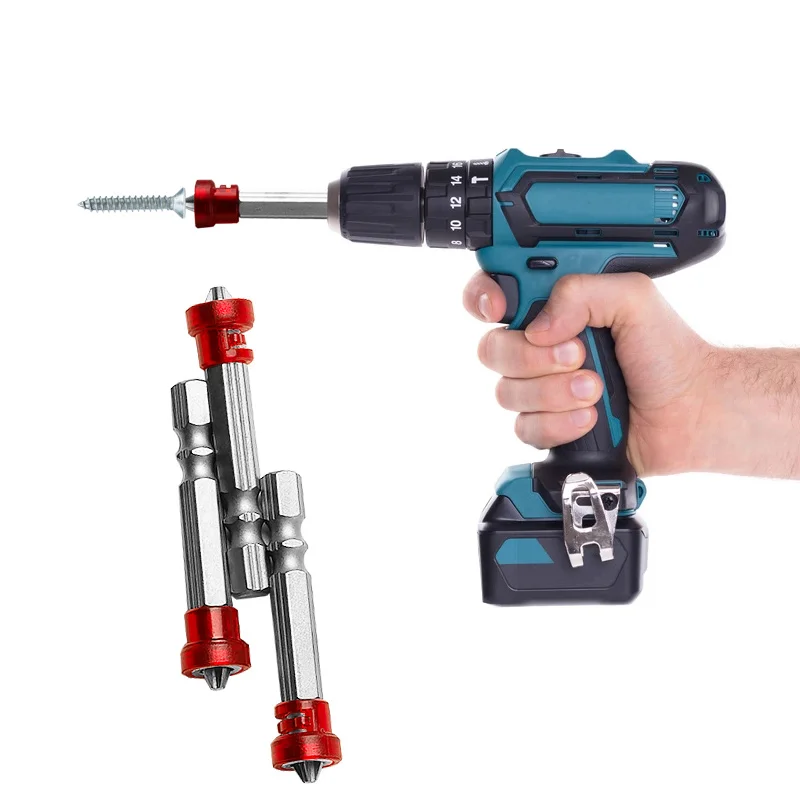 1 pz cacciavite magnetico punta a croce PH2 punte per cacciavite magnetico punta per cacciavite con codolo esagonale da 1/4 pollici