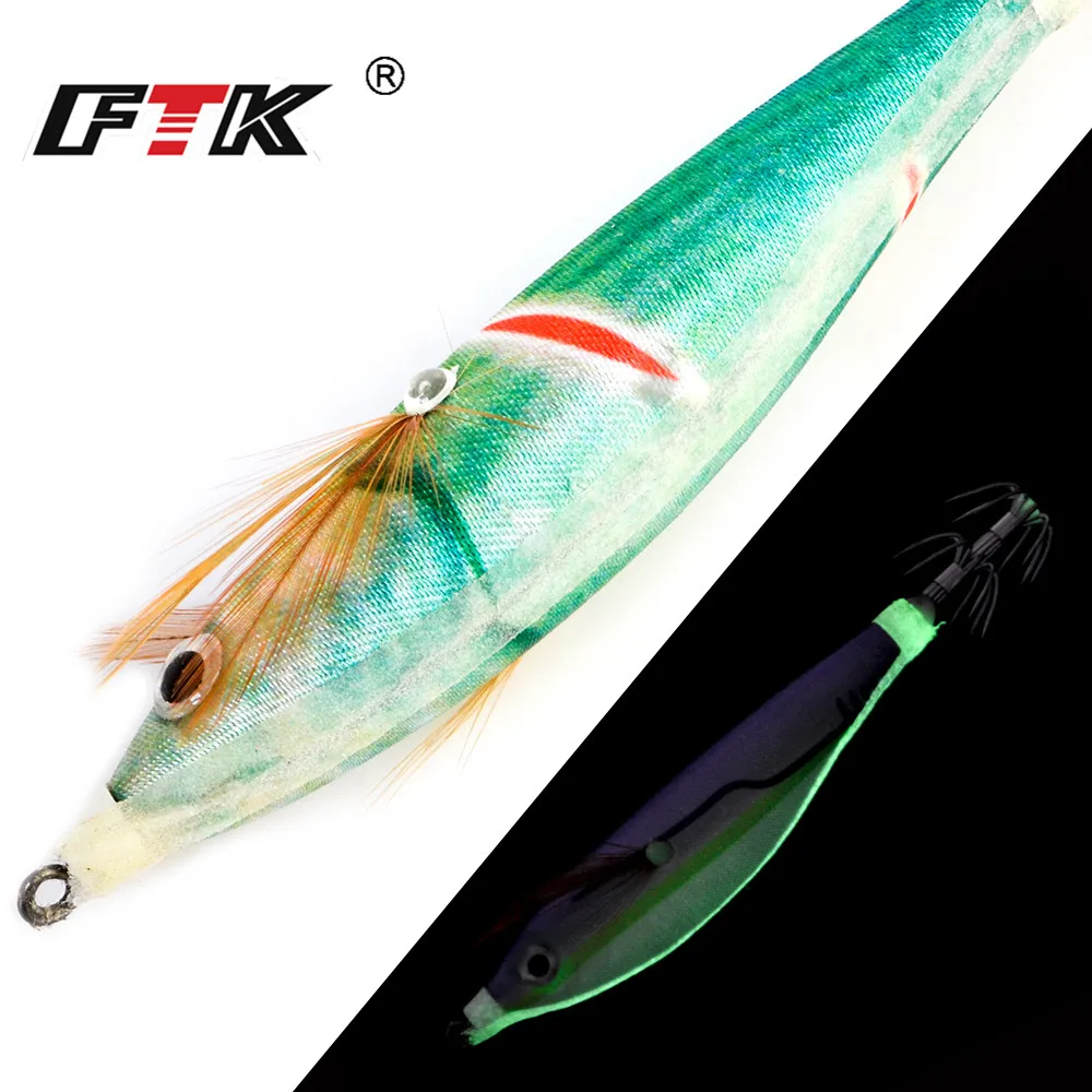 FTK Jig Calamar Luminoso – Señuelo Marino