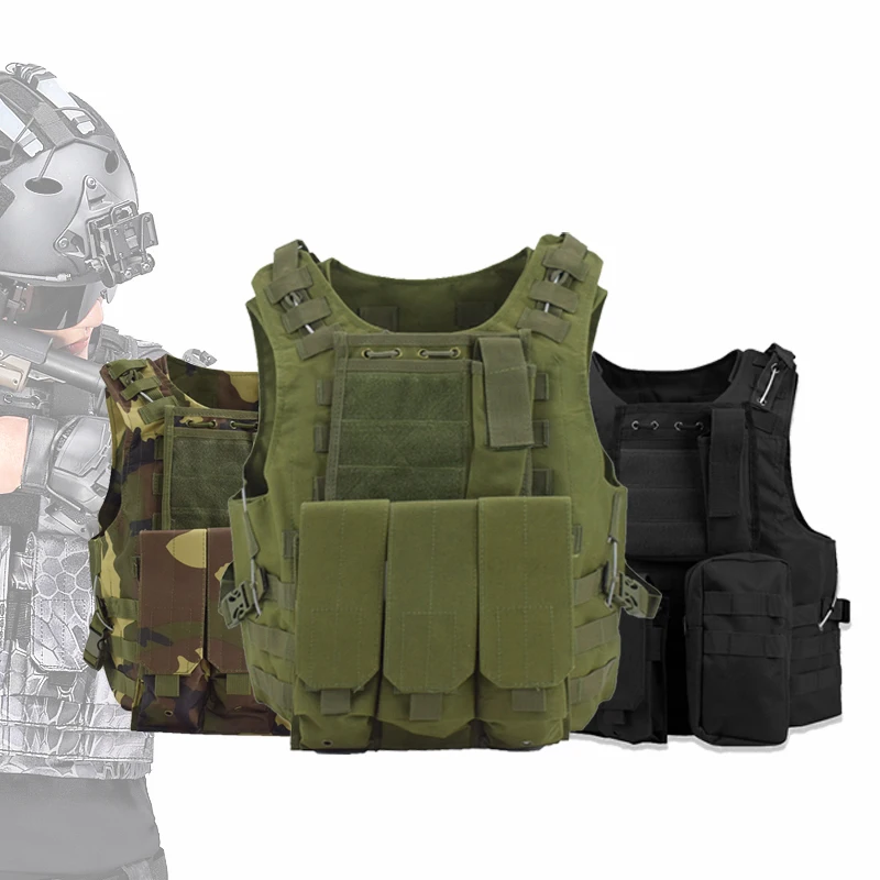 Tactical Hunting Assault Panel Vest Men's CS Amphibious Outdoor Jungle Equipment Combat Hunting Vest