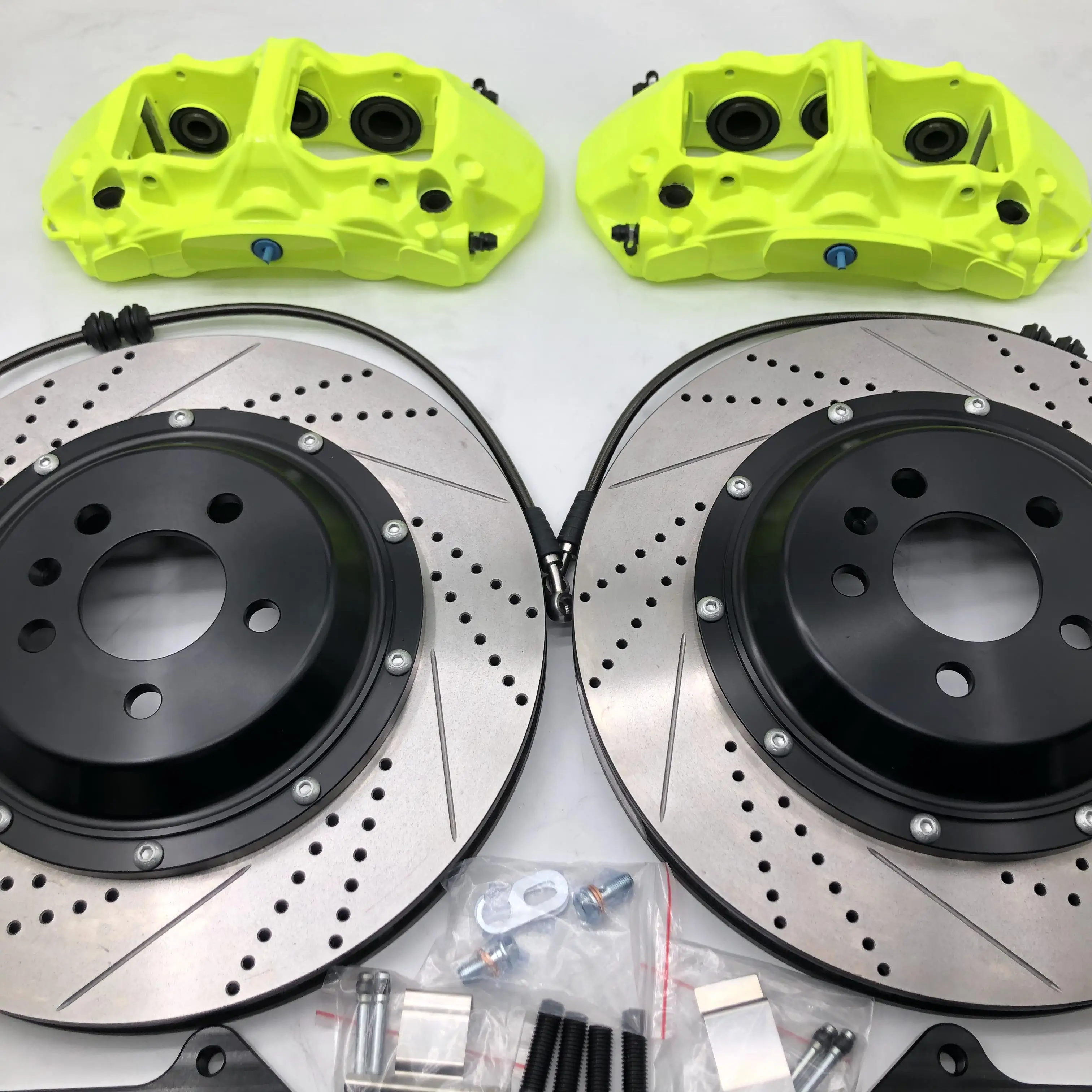 Jekit racing car full set GT6-355X32mm rotor with optional color of caliper fit for z4 e89/335i /e92 and more car rim 18