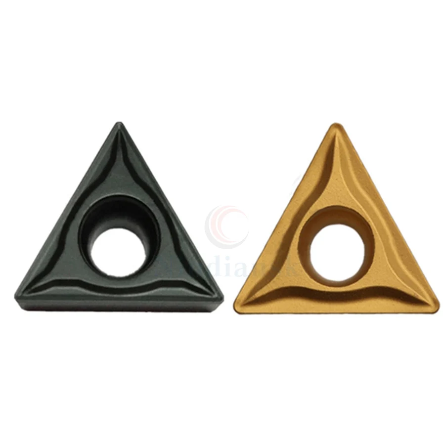 Herramientas de procesamiento CNC de carburo de alta calidad, 10 unidades, TCMT090204/090208/110204/110208/16T304/16T308-HM YBC251/YBC252 PVD + CVD, revestimiento