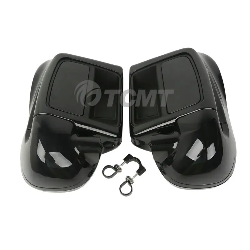 Motorrad untere belüftete Beinverkleidung Handschuhfach für Harley Touring Street Glide Ultra Road King 2014–2024 2021 2020 2019 2018