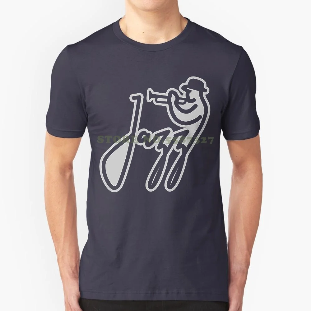 Camiseta Formal de manga corta para hombre, camisa con firma de Jazz, con trompeta, músico