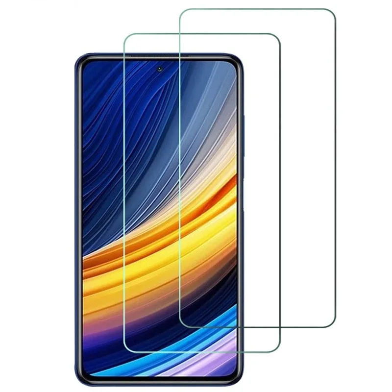 Tempered Glass for Poco F3 X3 Pro Front Screen Protector Glass for Xiaomi Little Poco X 3 NFC Glass On PocoX3 6.67''