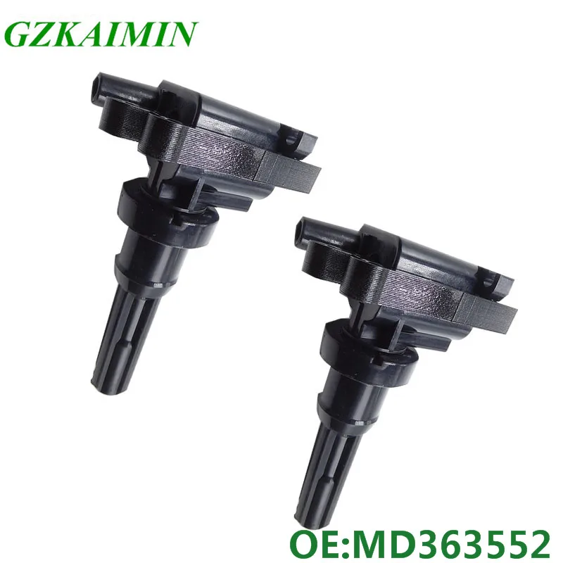 

set 2 pcs NEW IGNITION COIL OEM UF523 5C1424 C1431 MD363552 Fits For MITSUBISHI LANCER 2L C1431 UF523 2003-2004 .