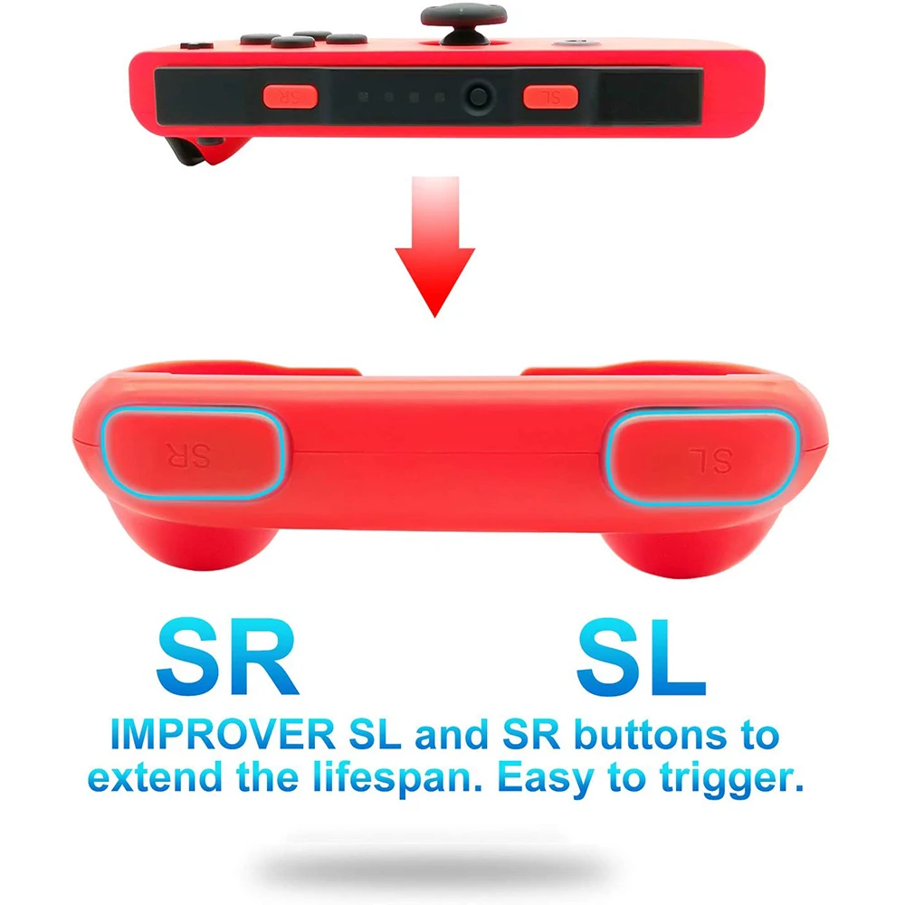 Left+Right Joycon Bracket Holder Handle Hand Grip Case for Nintend Switch NS Joy-Con Controller Gamepad HandGrip Stand Support