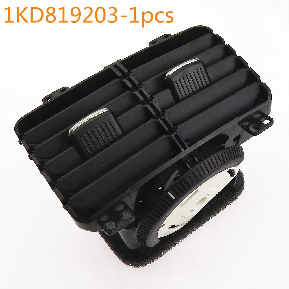 SCJYRXS For Golf MK5 MK6 Rabbit 1K0 819 203 1K0819203 1KD 819 203A 1KD 819 203 A Black Rear Air Outlet Vent Assembly