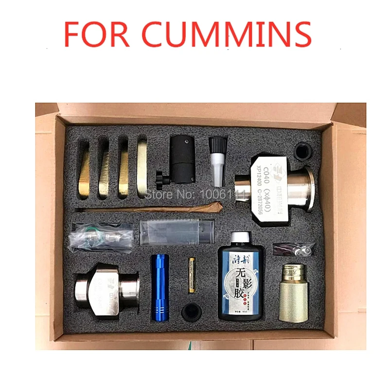 FOR CUMMINS Diesel Commonr Ail Injector Disassemble Stroke Travel Test Seal Tool Sets