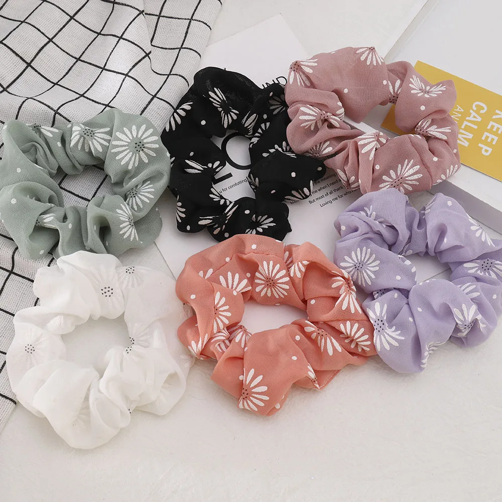 Elastic Hair Bands Pure Color Rubber Band Hair Accessories 2022 Gum For Hair Ponytail Rubber Bands Holder Casual Home Headdress