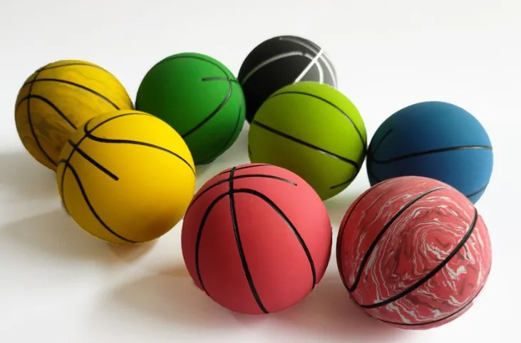 Weiche Elastische Basketbälle Bouncy Squeeze Mini Sport Ball Spielzeug Kinder Und Erwachsene Anti Angst Stress Relief Jonglieren Springen Bälle