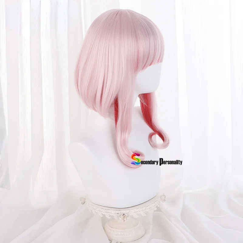 Anime Takt op. Destiny Cosplay Wig Destiny Pink Red Short Hair Heat Resistant Fiber Hair + Free Wig Cap Halloween Girls Women