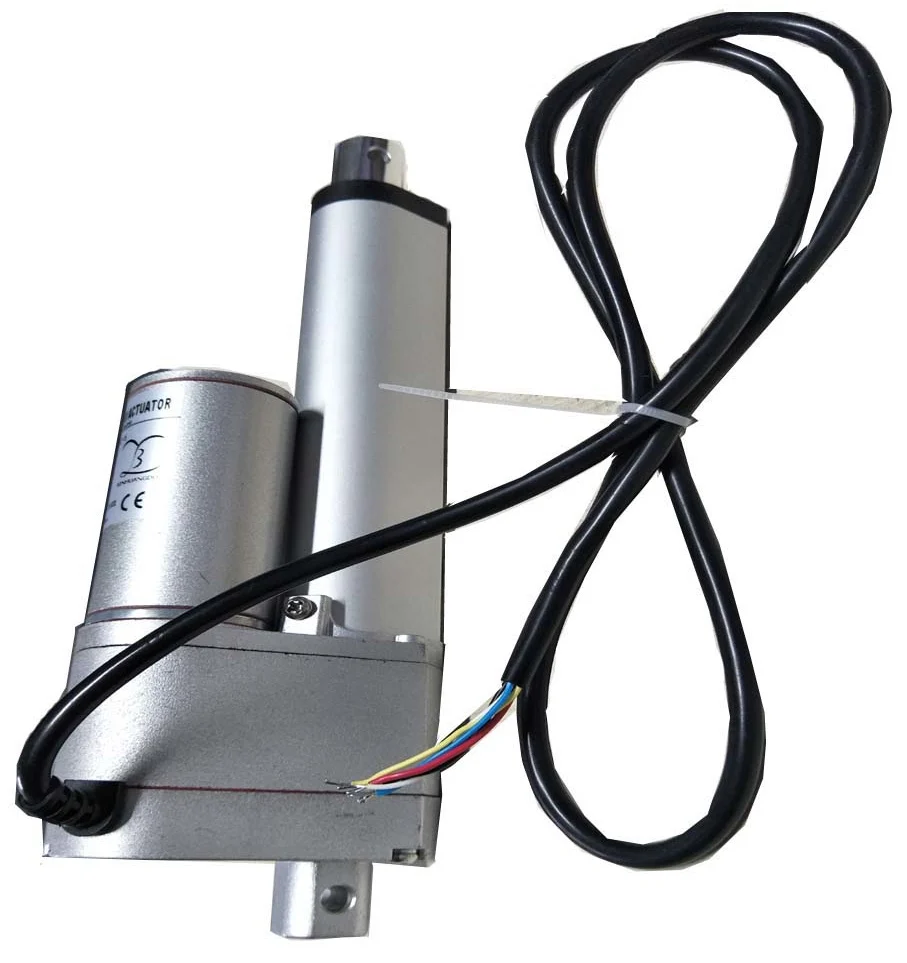 

150mm Stroke 12/24V DC Max Thrust 900N Linear Actuator With Potentiometer and Feedback for Multifunctional Bed or Lift Table