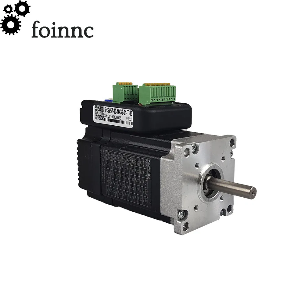 57 Integrated DC Servo Motor Nema23 0.29/0.45/0.6NM(Optional) 1000 Line Encoder Drive  Control Integrated Servo Motor iHSV57-XXX