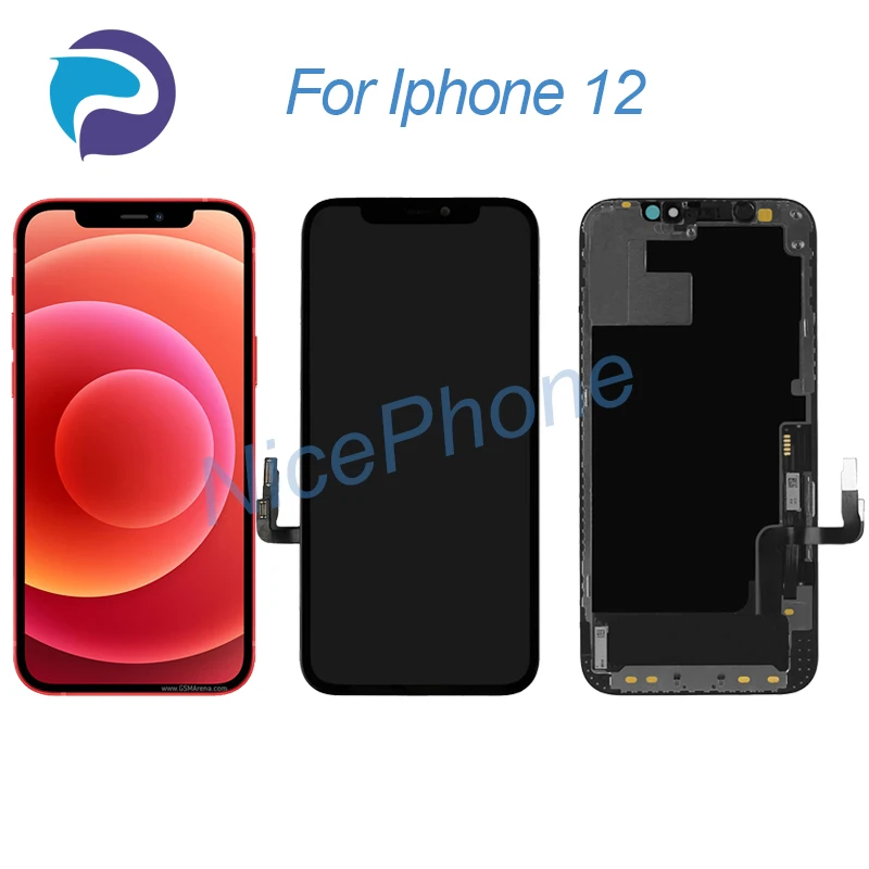 

Incell Iphone 12 LCD Screen + Touch Digitizer Display 2532*1170 A2402/3/4, A2172, iPhone13,2 12 LCD Screen Display