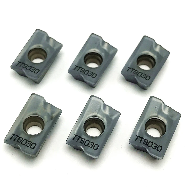 Imagem -06 - Indexáveis Cnc Fresagem e Ferramentas de Corte Ferramentas de Torneamento de Fresagem de Alta Qualidade Torno de Aço Processamento de Peças Apkt1705 Tt9030 Tt9080