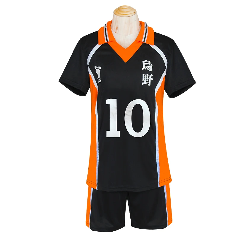 Anime Haikyuu!! Karasuno High School Volley ball Club Jersey Hinata Syouyou/Kageyama Tobio Cosplay Costume Uniform Sportwear