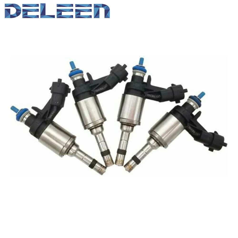 Deleen 4x High impedance Fuel Injector FJ1097 / 12636111 GDI For Audi Car Accessories