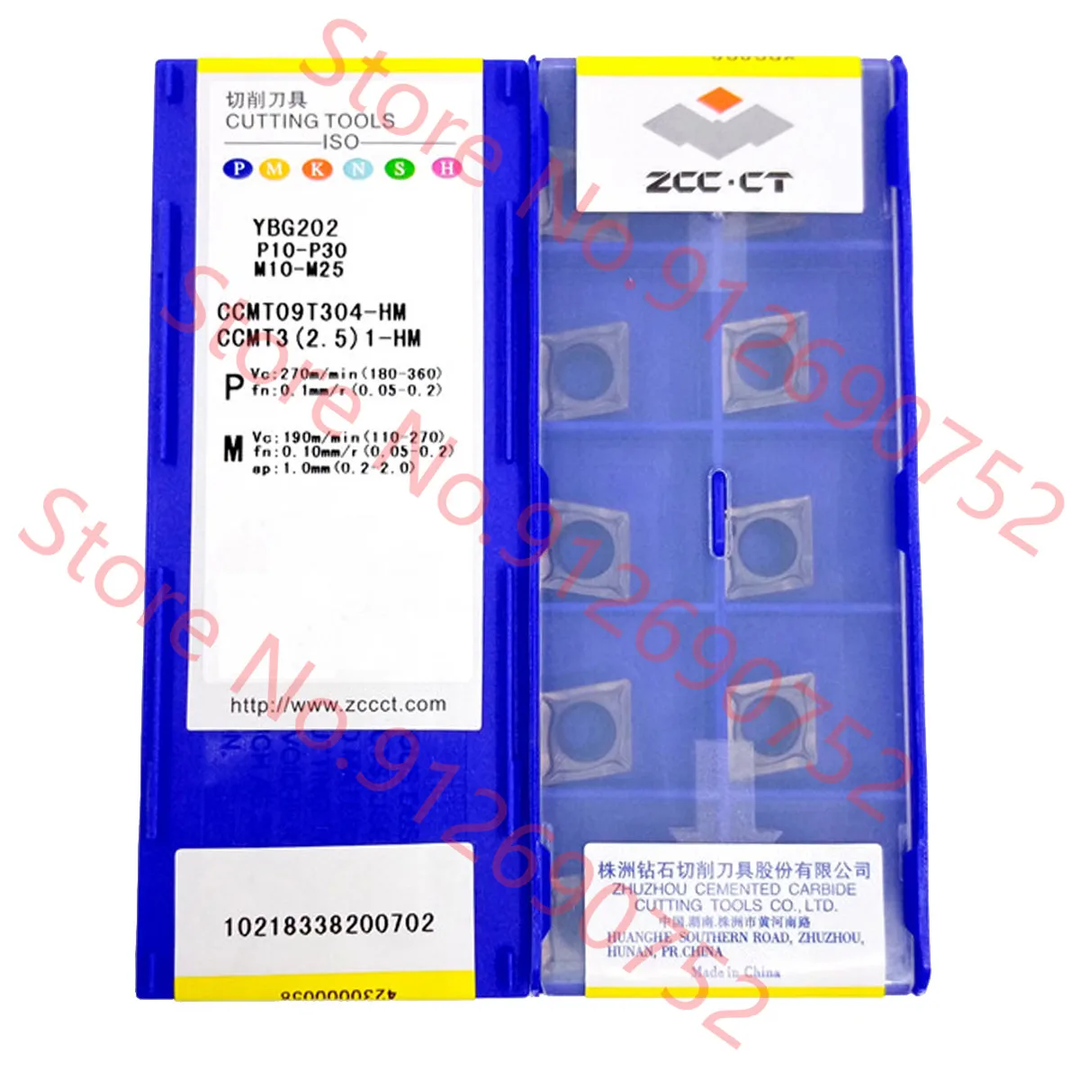 ZCC.CT CCMT060204 CCMT060208 CCMT09T304 CCMT09T308 CCMT120404 CCMT120408-HM YBG202 Carbide Insert CCMT Inserts