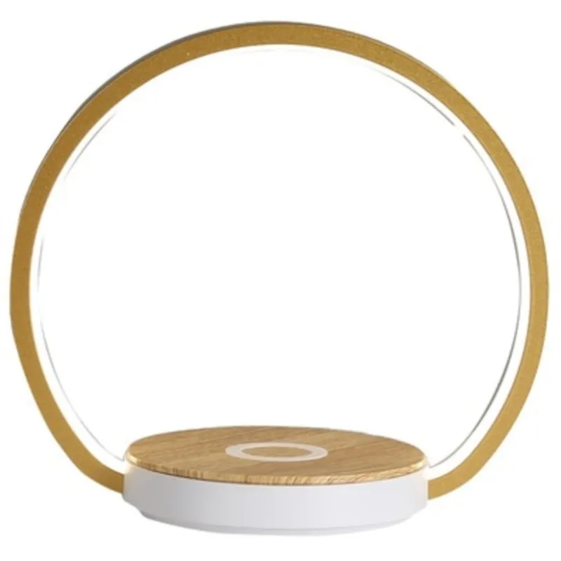Lampade da tavolo per studio camera da letto luci di lettura protezione degli occhi tocco illuminazione dimmerabile Luminaria telefono lampada da comodino di ricarica Wireless