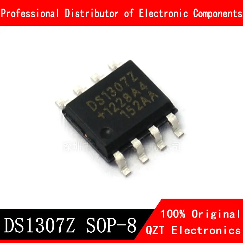 10pcs/lot DS1307Z SOP-8 DS1307ZN DS1307 DS1307N 1307 SOP8 SMD New and Original IC Chipset