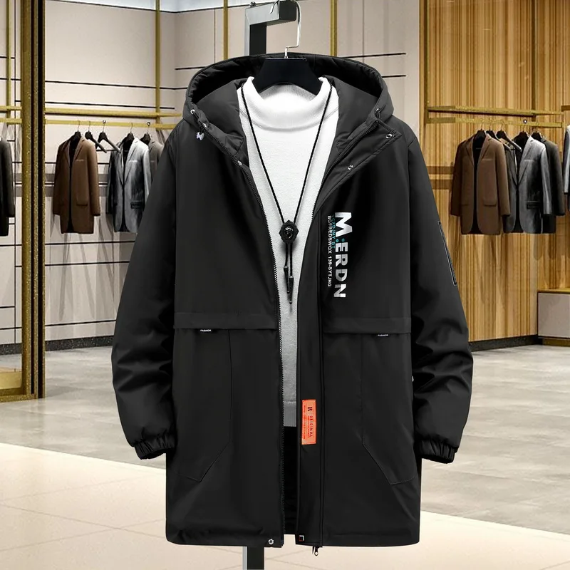 New Winter Jacket Men Fashion Warm Loose Black Thick Male Plus Size 6XL 7XL 8XL 9XL 10XL Parkas Hooded Coats Clothes Outerwear