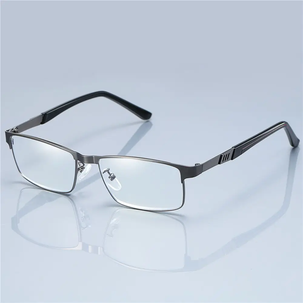 

Rectangle Anti Blue Light Eyeglasses Men Business Reading Glasses Optical Computer Readers Men's Presbyopic Glasses