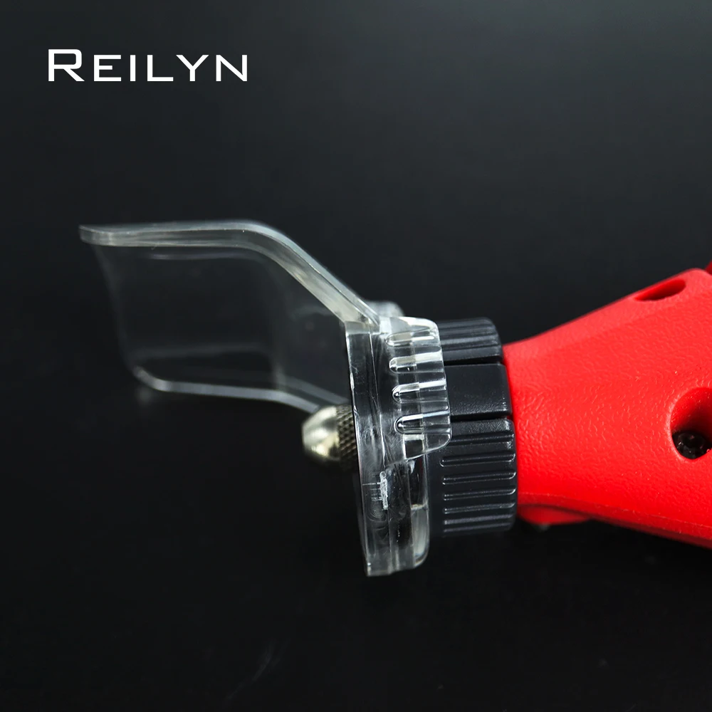 Reilyn Nail Gun Protective Mask Shield Safety Guard Nail Gun Accessory for Dremel Rotary Tool