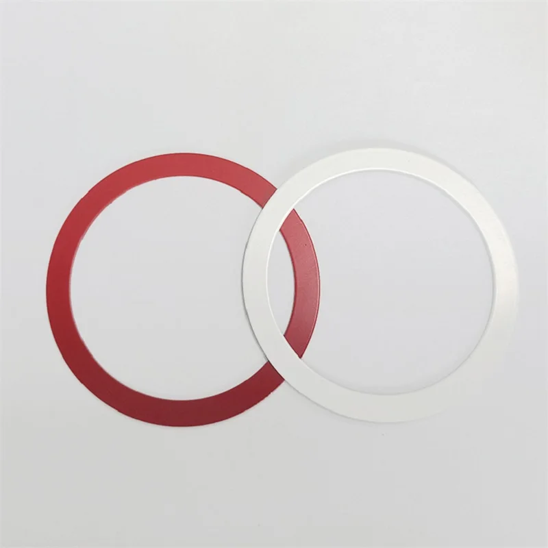 2er-Pack für Magsafe Magnetplatte Ring Universeller Metallaufkleber Unterstützt Kabelloses Laden Metallplatte für Magnet-Autohalterung – Detail 14