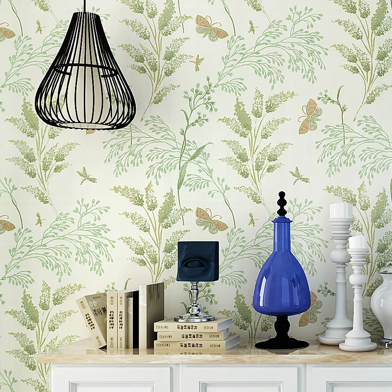 

WELLYU American pastoral flowers and birds pure wallpaper wallpaper living room wall villa decoration 3D stereo vine wall