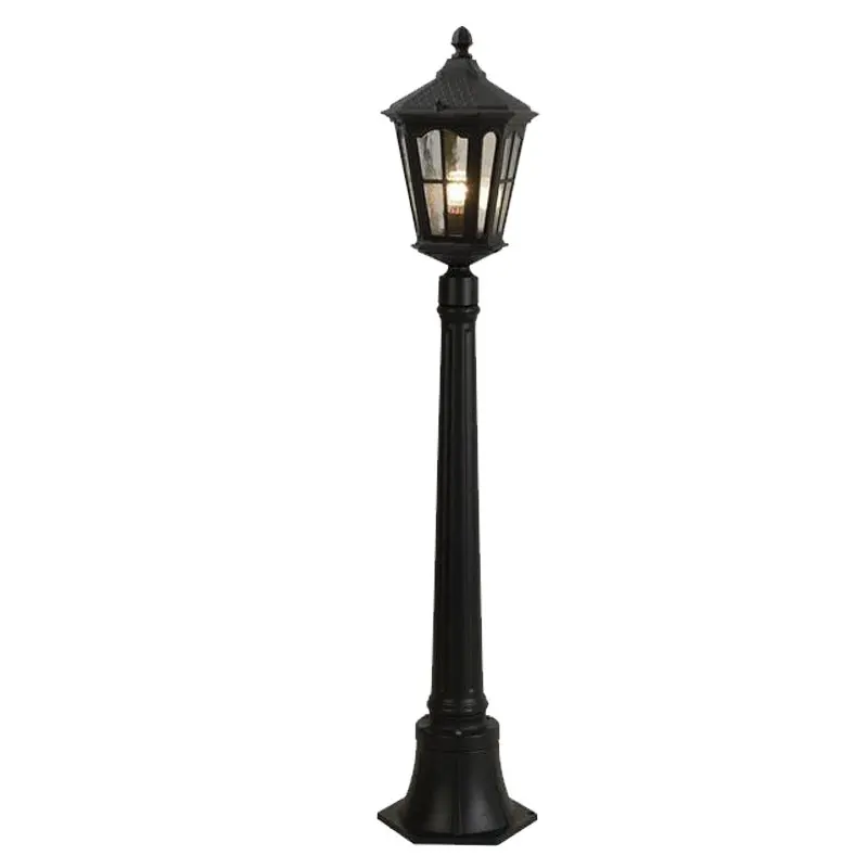 European Style Retro Outdoor Lawn Lamp Villa Garden Single Head Grass High Pole Waterproof Courtyard Landscape Lighting