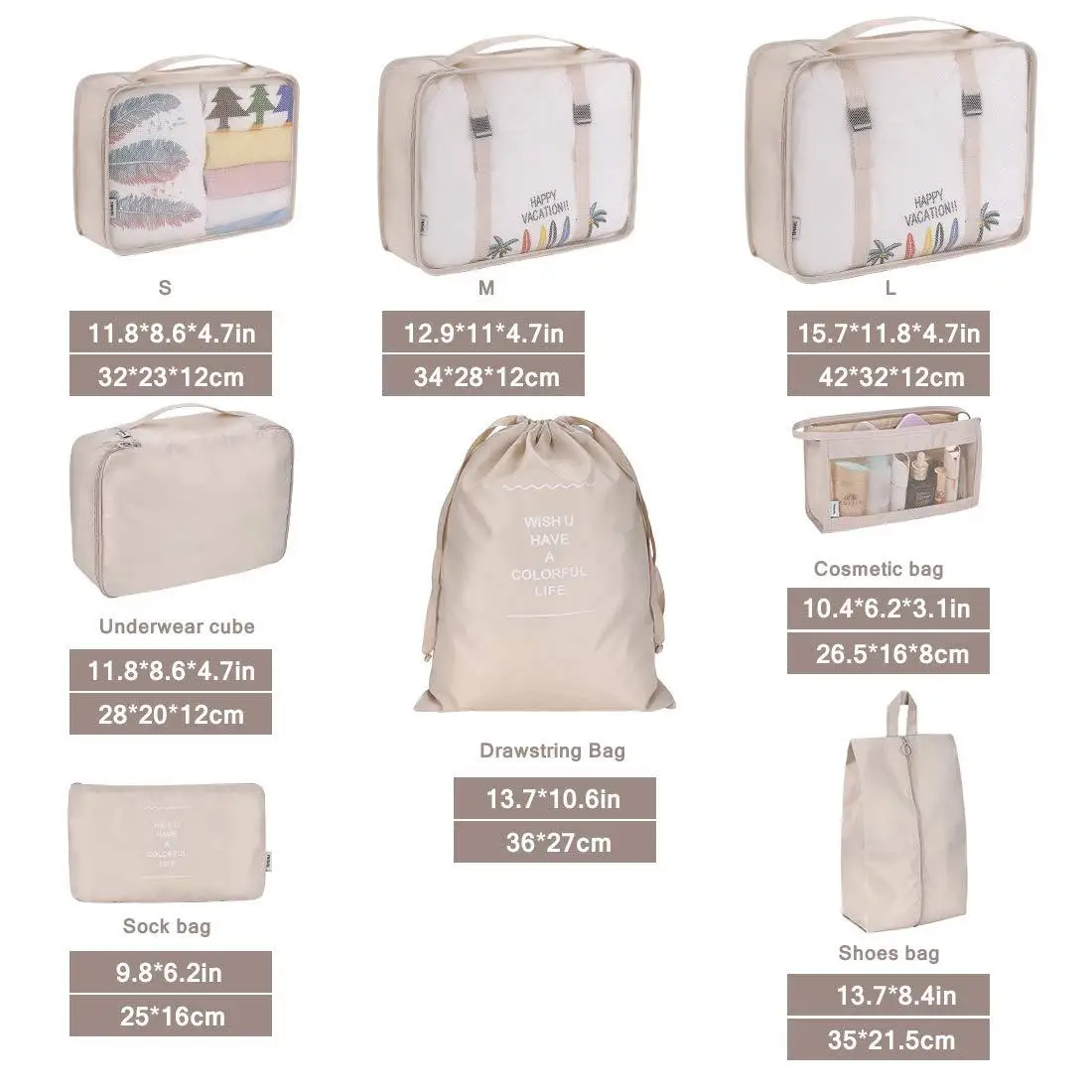 6/8 Pcs Set Reise Veranstalter Lagerung Taschen Koffer Verpackung Set Lagerung Fällen Tragbare Gepäck Organizer Kleidung Schuh Ordentlich Pouch