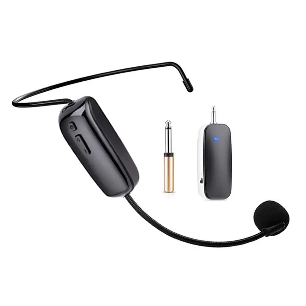 Microphone UHF Wireless Microphone Headset Handheld Mic System Portable 3.5/6.5mm Plug Receiver For High-power Speaker