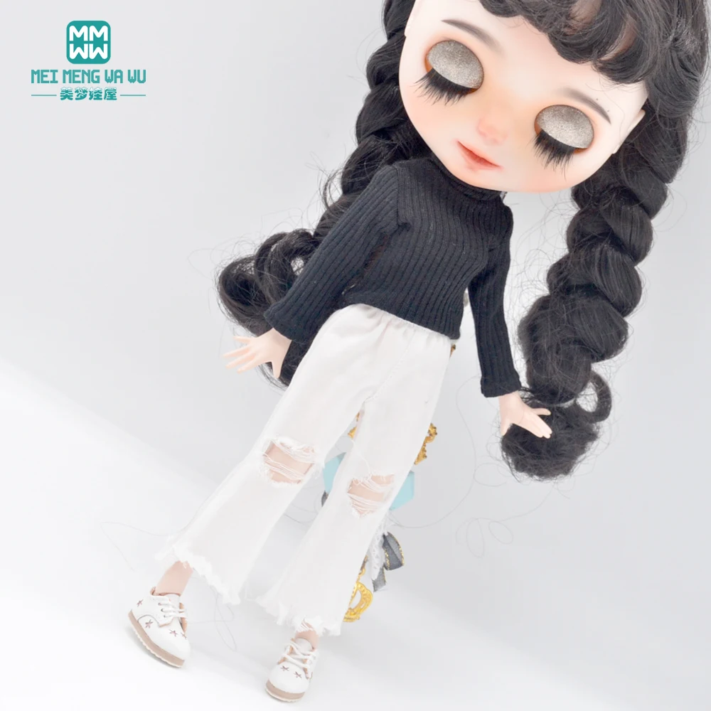 Passend für Blyth Azone OB22 OB24 Puppenkleidung und Zubehör, bonbonfarbener Rollkragenpullover, Leggings – Detail 25