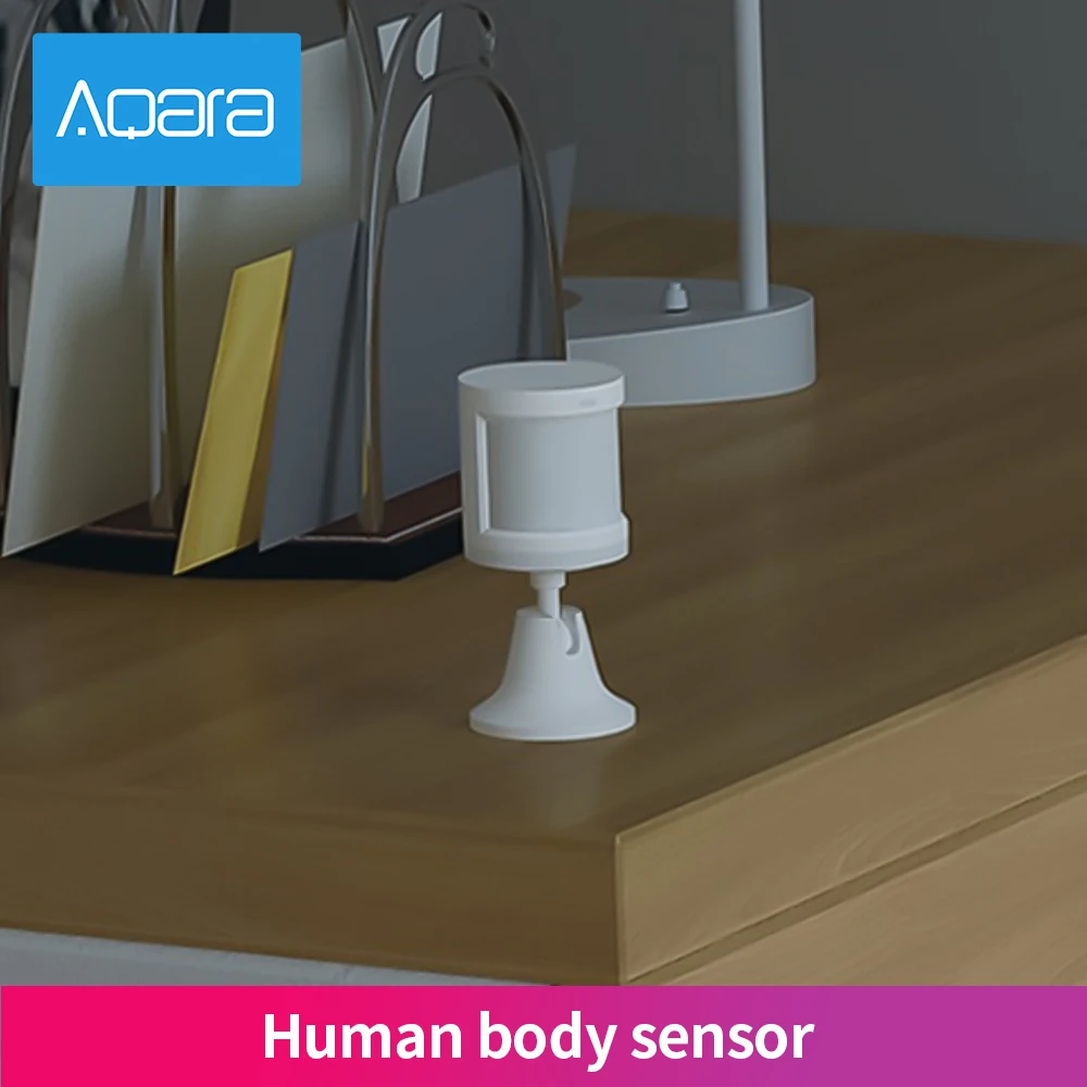 Sensore di movimento Aqara originale sensore intelligente del corpo umano movimento ZigBee connessione Wireless casa intelligente per Xiaomi Mi Home