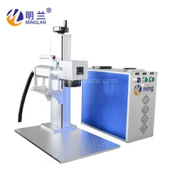 Hand Held Fiber Laser Marking Machine 20W 30W 50W 110*110mm