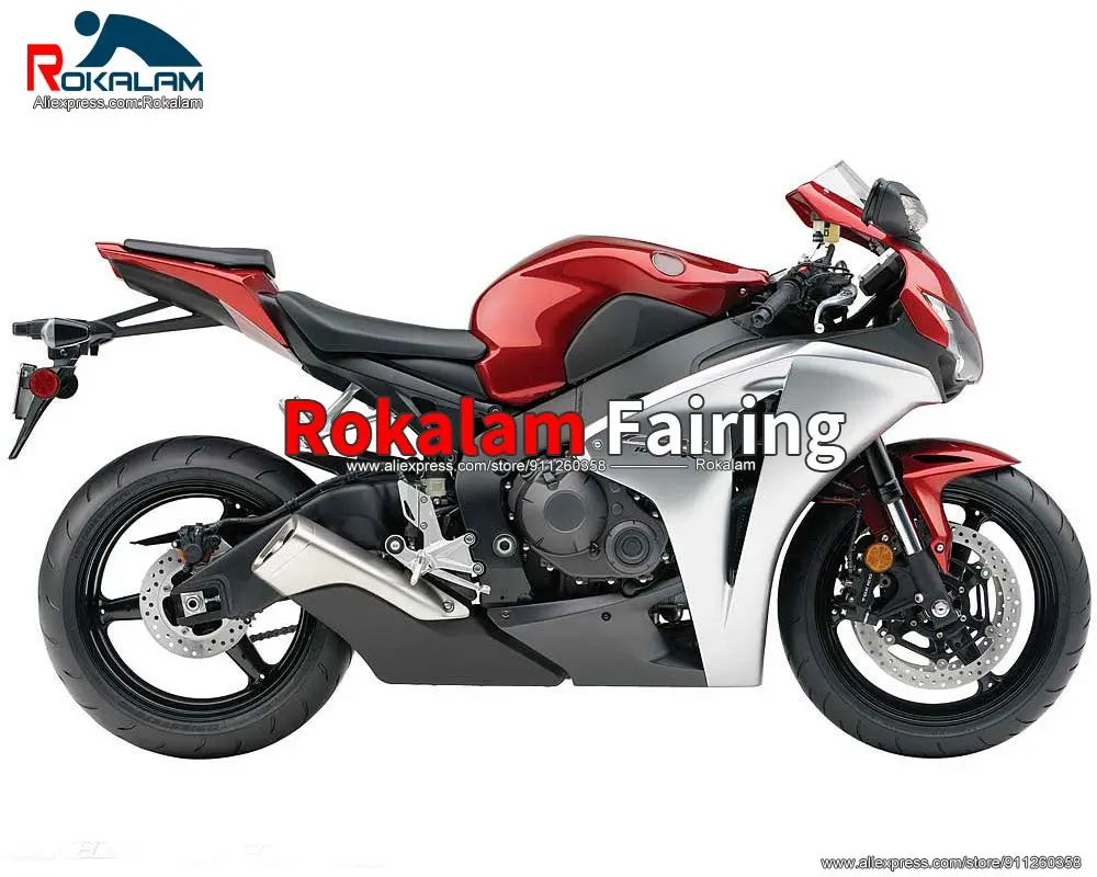 

Aftermarket Shells For Honda CBR1000 RR 2009 CBR1000RR 2008 CBR 1000RR 2011 Motorcycle Red Fairing Kit (Injection Molding)