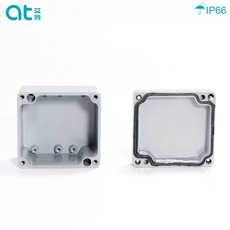 IP66 Waterproof Die casting Aluminum Junction Box Metal Enclosure Case Custom Box for Circuit Breaker Wiring Electrical Box