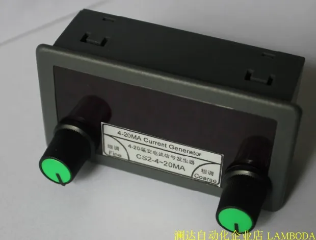 Gêmeos de ajuste de potenciômetro duplo, saída digital, gerador de sinal de fonte de corrente, alta precisão, caixa