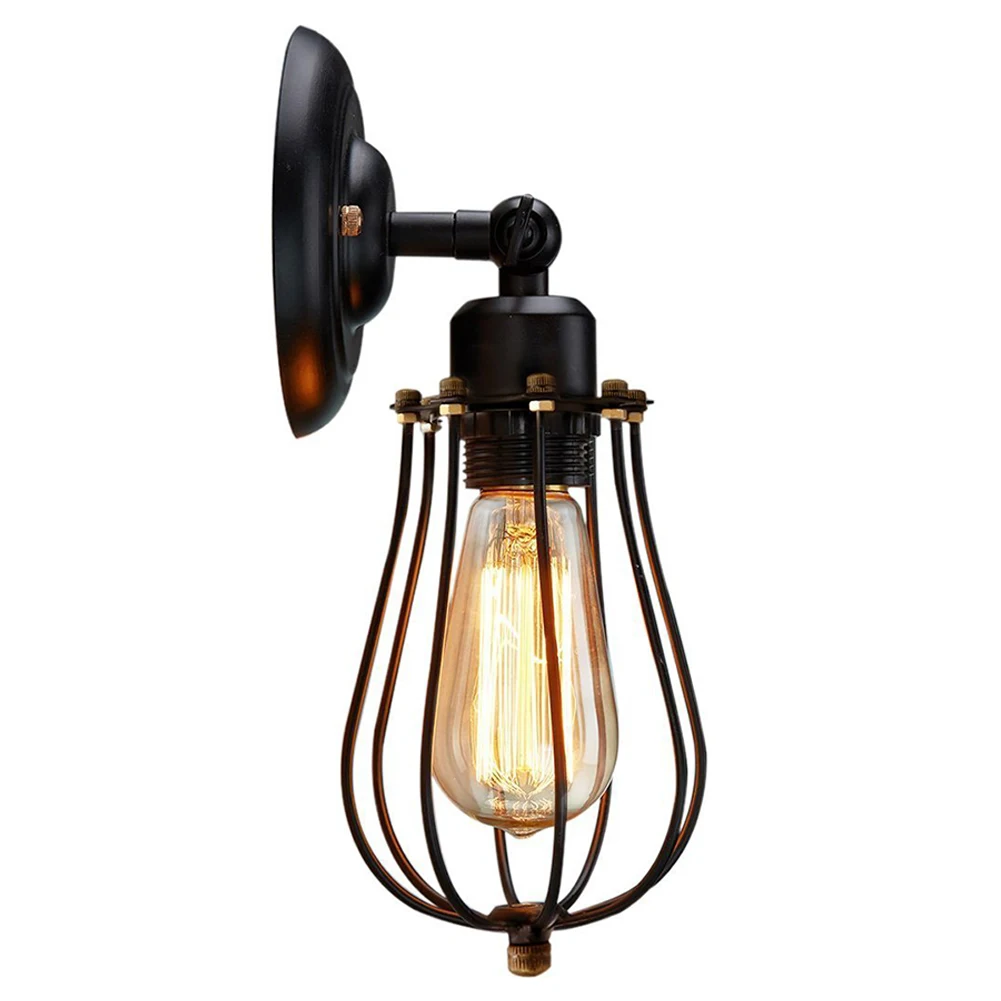 Wall Lamp Vintage Retro Wall Lights Indoor Lighting Bedside Wall Lamps For Bedroom Loft Aisle Decoration Home Lighting Fixtures