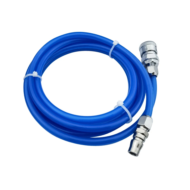 PU8X5 SP20 PP20 High Pressure Flexible Air Hose For Compressor Straight Tube Pipe Belt Red Blue Black White Pneumatic Hoses