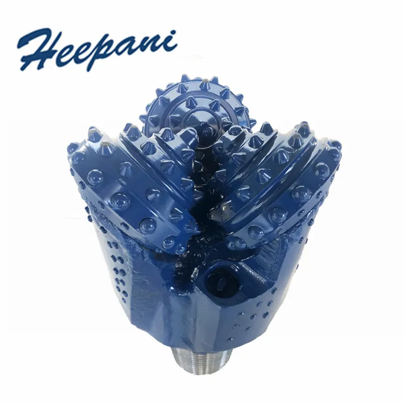 

9-7/8 Inch Three Cone Bit TIC Tricone Bit High Rotary Speed 637 Insert Teeth Oil Roller Drilling Bit For Water Well, Coal Mining