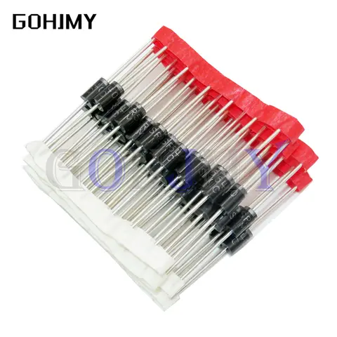 20PCS Schottky Rectifier Diode SR240 SR260 SR360 SR540 SR560 SR2100 SR3100 SR3200 SR5100 SR5150 SR5200 DO-41 DO-27